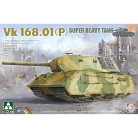   TAKOM 2158 German VK.168.01 (P) Super Heavy Tank 1/35 harckocsi makett