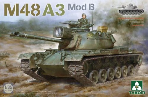 TAKOM 2162 US M48A3 Mod B 1/35 harckocsi makett