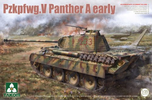 TAKOM 2174 Pzkpfwg.V Panther A Early 1/35 harckocsi makett