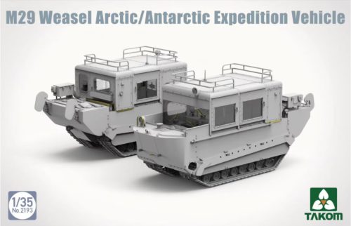 TAKOM 2193 M29 Weasel Arctic/Antarctic Expedition Vehicle 1/35 makett