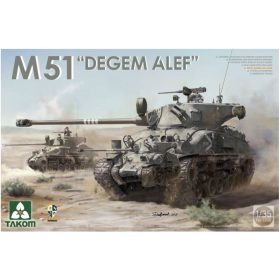   TAKOM 2208 IDF M51 Sherman "Degem Alef" 1/35 harckocsi makett