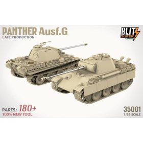   TAKOM 35001 German Panther Ausf.G Late Production (Blitz Super) 1/35 harckocsi makett