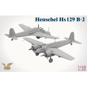 TAKOM 48001 Henschel Hs129 B-2 1/48 repülőgép makett