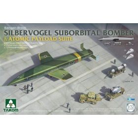 TAKOM 5018 Sänger-Bredt Silbervogel Suborbital Bomber & Atomic Payload Suite 1/72 repülőgép