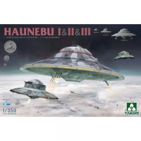 TAKOM 6008 Haunebu I, II, III 1/350 makett