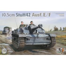   TAKOM 8016 German 10.5cm StuH.42 Ausf.E/F 1/35 harckocsi makett