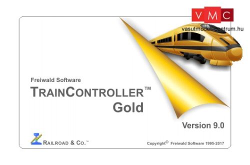 TrainController® 9 Gold - Vonatvezérlő szoftver (profi)
