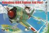Tiger Model TT001 Nakajima Ki84 Fighter And Pilot Cute Plane Kit Series (pilótával együtt) -