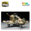 Tiger Model TT002 Cute U.S P-40 Warhawk (pilótával együtt) - Egg makett