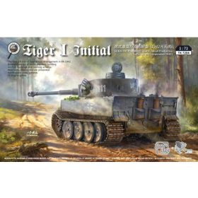   Border Model TK7204 German Tiger I Initial Sd.Kfz.181 Pz.pfw.VI Ausf.E 1/72 harckocsi makett