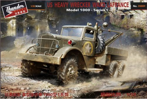 Thunder Model 35009 Heavy Wrecker Ward Lafrance Model 1000, Series 1 1/35 harcjármű makett