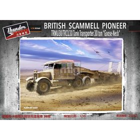   TM35207 1/35 Scammell Pioneer Tank Transporter 30t with Goose neck trailer makett