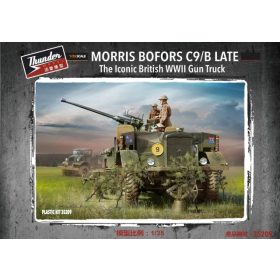   Thunder Model 35209 Morris Bofors C9/B Late The Iconic British WWII Gun Truck 1/35 harcjármű makett