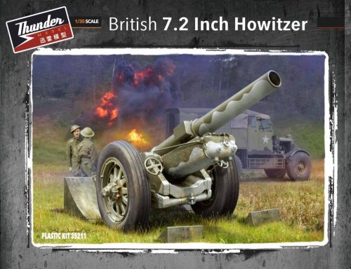 Thunder Model 35211 British 7.2 Inch Howitzer 1/35 löveg makett