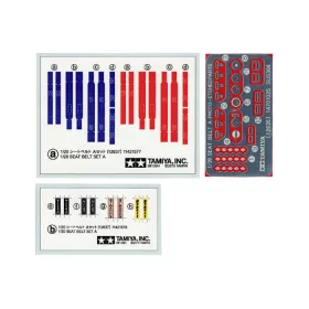   Tamiya Seat Belt Set A 1/20 (300012637) feljavító készlet - biztonsági öv