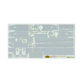   Tamiya Zimmerit Coating Sheet - Tiger I (Mid Late Production) 1/35 (300012647) - Feljavító készlet