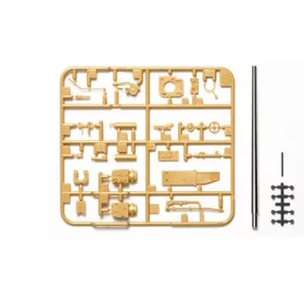   Tamiya 1/35 Scale German Jagdpanzer IV /70 (V) Lang Metal Gun Barrel Set (300012660) - Feljavító készlet