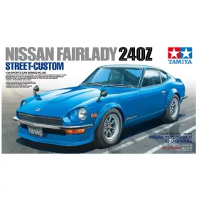   Tamiya Nissan Fairlady 240Z Street-Custom 1/24 (300024367) autó makett