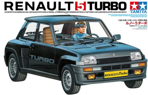 Tamiya Renault 5 Turbo 1/24 (300024368) autó makett