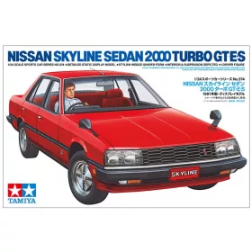   Tamiya Nissan Skyline 2000 Turbo GT-E.S 1/24 (300024374) autó makett