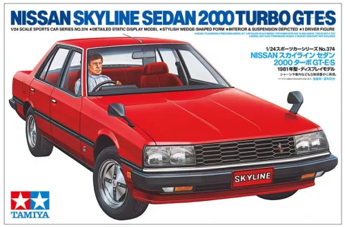 Tamiya Nissan Skyline 2000 Turbo GT-E.S 1/24 (300024374) autó makett