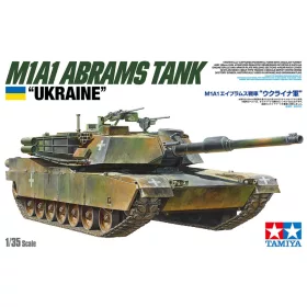   Tamiya U.S. M1A1 Abrams Tank "Ukraine" 1/35 (300025216) harckocsi makett
