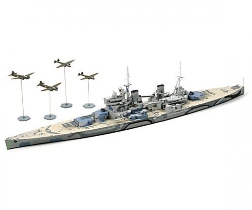 Tamiya British Battleship Prince of Wales - Battle of Malaya 1/700 (300031615) hajó makett
