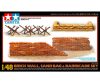 Tamiya WWII Diorama-Set Brick Wall & Sandbag 1:48 (300032508) katonai makett