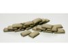 Tamiya WWII Diorama-Set Brick Wall & Sandbag 1:48 (300032508) katonai makett