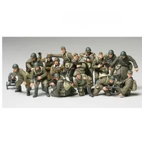   Tamiya WWII Russian Infantry & Tank Crew Set 1/48 (300032521) figura makett