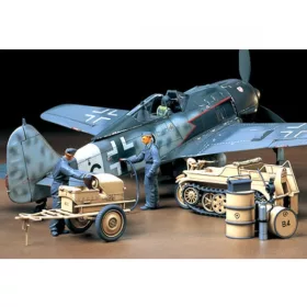   Tamiya German Aircraft Power Supply Unit & Kettenkraftrad 1/48 (300032533) katonai makett