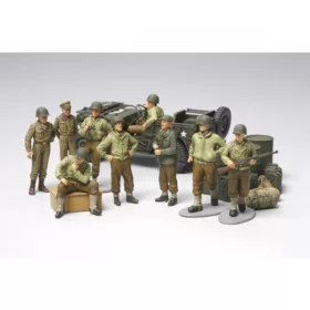   Tamiya WWII U.S. Army Infantry At Rest 1/48 (300032552) figura makett