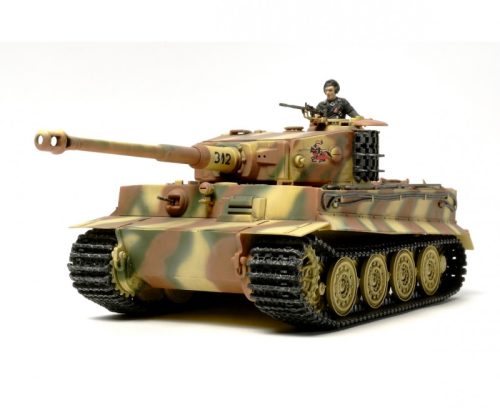 Tamiya German Tiger I Late Production 1/48 (300032575) harckocsi makett