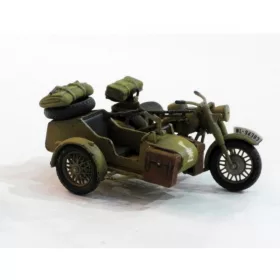   Tamiya German Motorcycle & Sidecar 1/48 (300032578) katonai makett