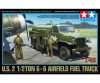 Tamiya U.S. 2 1/2 Ton 6x6 Airfield Fuel Truck 1/48 (300032579) katonai makett