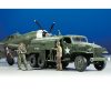 Tamiya U.S. 2 1/2 Ton 6x6 Airfield Fuel Truck 1/48 (300032579) katonai makett