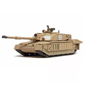   Tamiya British Main Battle Tank Challenger 2 (Desertised) 1/48 ( (300032601) harckocsi makett