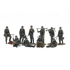   Tamiya German Wehrmacht Infantry Set 1/48 (300032602) figura makett