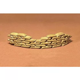 Tamiya Sand Bag Set 1:35 (300035025) katonai makett