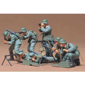   Tamiya German Machine Gun Troops (Infantry) 1/35 (300035038) figura makett