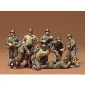   Tamiya U.S. Infantry Set (West European Theater) 1/35 (300035048) figura makett