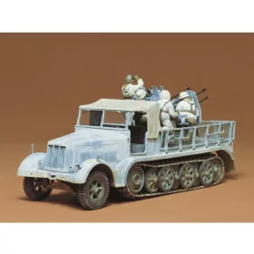   Tamiya German 8ton Semi Track 20mm Flakvierling Sd.kfz.7/1 1/35 (300035050) katonai makett