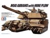 Tamiya U.S. M1A1 Abrams w/ Mine Plow 1/35 (300035158) harckocsi makett