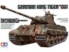 Tamiya German King Tiger Tank Sd.Kfz. 182 Porsche Turret 1/35 (300035169) harckocsi makett