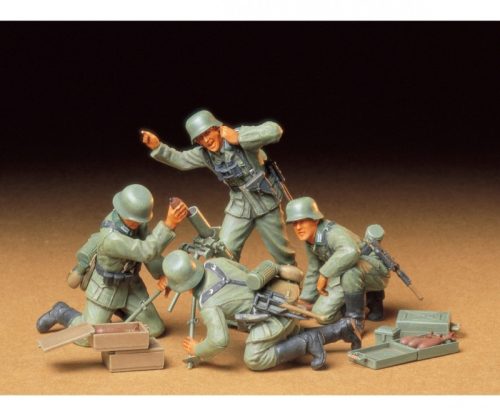 Tamiya German Infantry Mortar Team 1/35 (300035193) figura makett