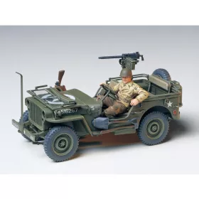   Tamiya U.S. 1:4 Ton 4x4 Truck Jeep Willys MB 1/35 (300035219) katonai makett