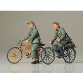   Tamiya German Soldiers with Bicycles 1/35 (300035240) figura makett