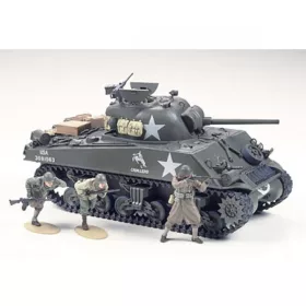   Tamiya U.S. Medium Tank M4A3 Sherman 75mm Gun 1/35 (300035250) harckocsi makett