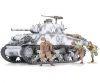 Tamiya U.S. M4A3 Sherman 105mm Howitzer Assault Support 1/35 (300035251) harckocsi makett