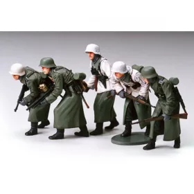   Tamiya German Assault Infantry w/Winter Gear 1/35 (300035256) figura makett